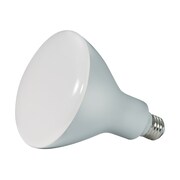 SATCO Bulb, LED, 13W, BR40, Medium, 120V, Frosted White, 30K S28580